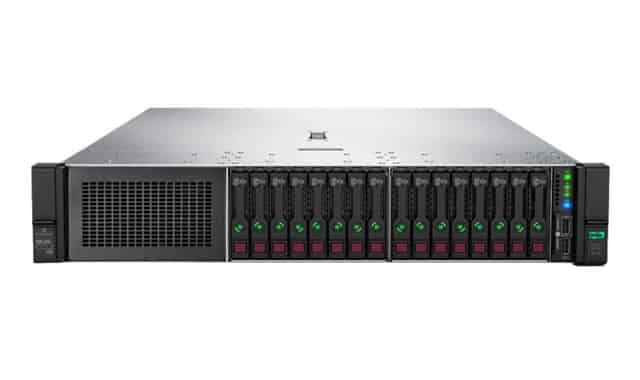 Server HPE mit 2x Gold 6138, 256GB RAM, 2x40GbE QSFP+, 2x PSU, schienen und befestigungsteile, iLO 5
