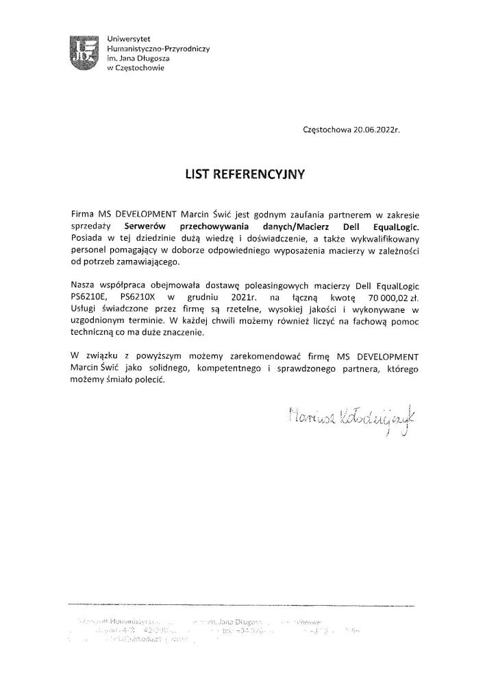 Uniwersytet Humanistyczno-Przyrodniczy Im. Jana Długosza W Częstochowie