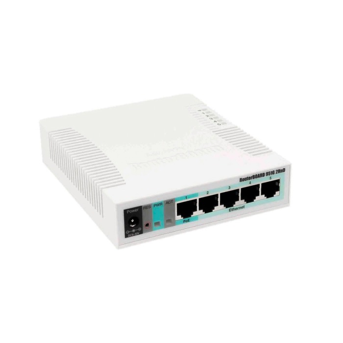 Access point Mikrotik RouterBoard 1xPoE 4xEthernet RB951G-2HnD