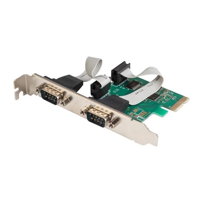 Adapter Digitus 2xDB9 RS232 auf PCIe 2.0x1 DS-30000-1