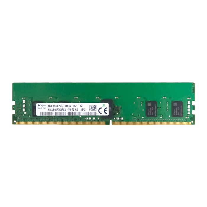 Arbeitsspeicher Hynix 8GB 1Rx8 PC4-21300V-R DDR4 RDIMM ECC 2666MHz HMA81GR7CJR8N-VK