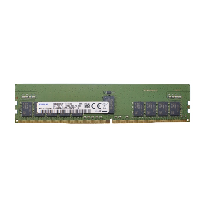 Arbeitsspeicher Samsung 16GB 2Rx8 DDR4 RDIMM ECC 3200MHz M393A2K43DB3-CWE