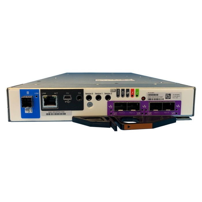 Array-Controller Dell PowerVault ME4012/4024/4084 4x10Gb iSCSI SFP+/16Gb FC SFP+ 1xSFF-8644 12Gb SAS Typ B MJ9W5