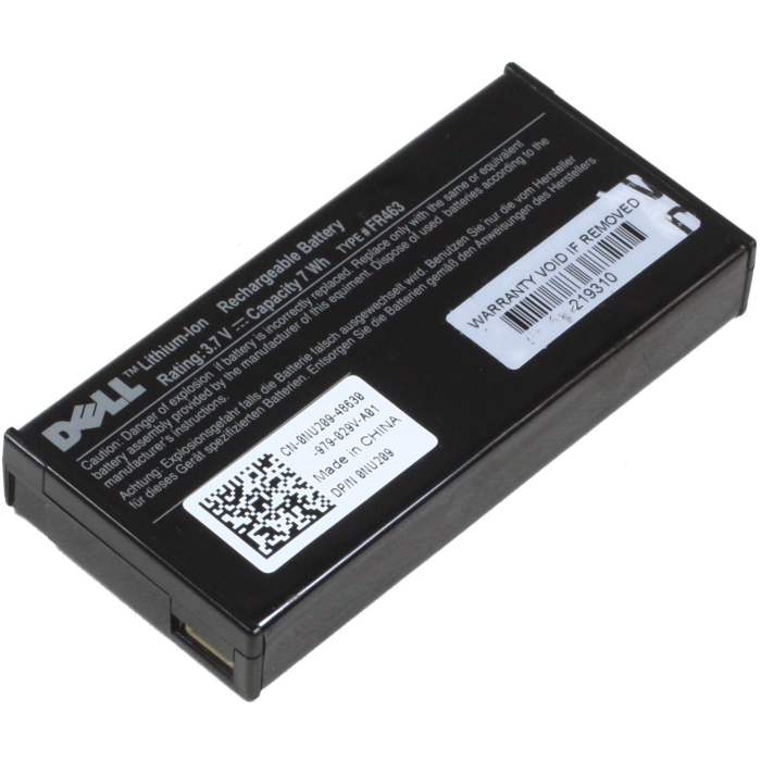 Batterie Dell PERC 5/5i/6/6i H700 3.7V 7Wh Li-Ion NU209