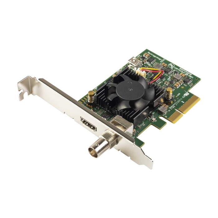 BlackMagicDesign DeckLink Mini Monitor 4K Karte PCIe 2.0x4 1x 6G SDI out 1x HDMI 2.0a out 3WFPW