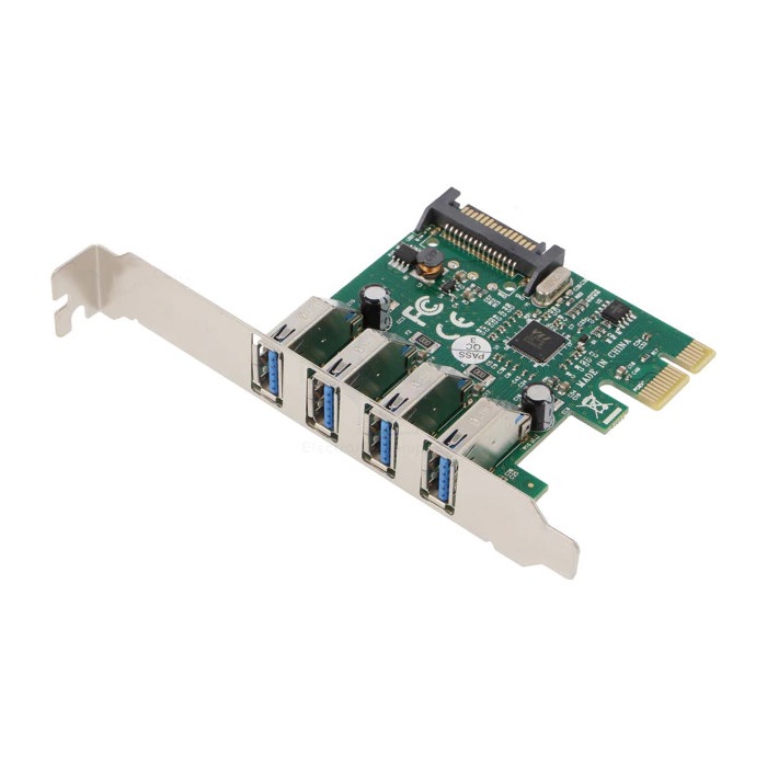 Controller Digitus 4xUSB 3.0 auf PCIe 2.0x1 DS-30221-1