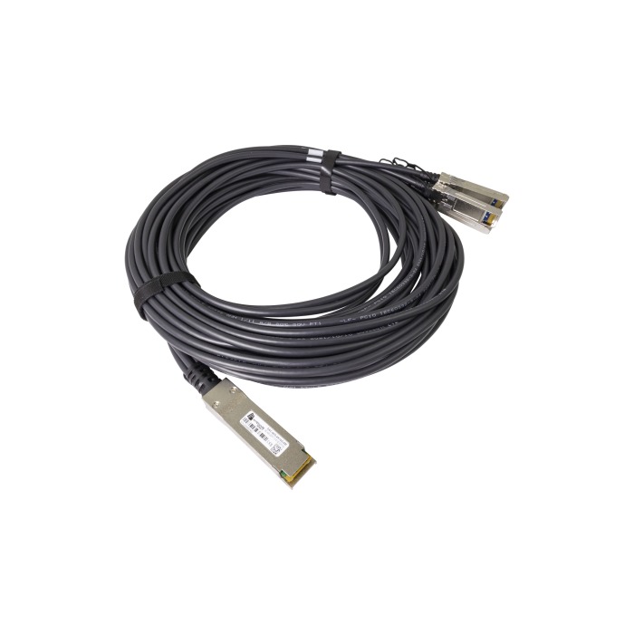 DAC-Kabel SFF-8436 QSFP+ 40GbE bis 4xSFF-8431 SFP+ 10GbE 5M