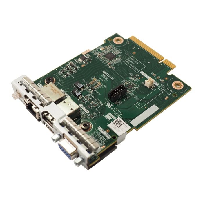 Dell PowerEdge G15/R750 1xiDRAC 1xDE-15  2xUSB Rear IO V3 2G8HJ expansion module