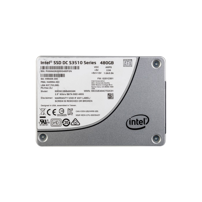 Festplatte Cisco 480GB SSD SATA 6G 2.5" SSDSC2BB480G6K