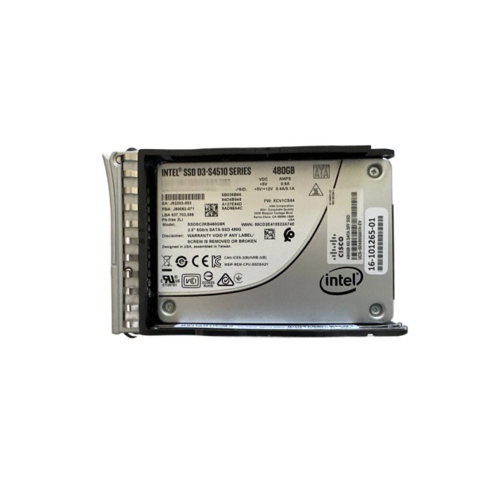 Festplatte Cisco 480GB SSD SATA 6G 2.5" UCS-SD480G6I1X-EV