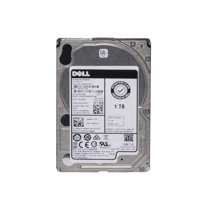 Festplatte Dell 1TB 7.2K HDD SATA 6G 2.5" 8DN1Y