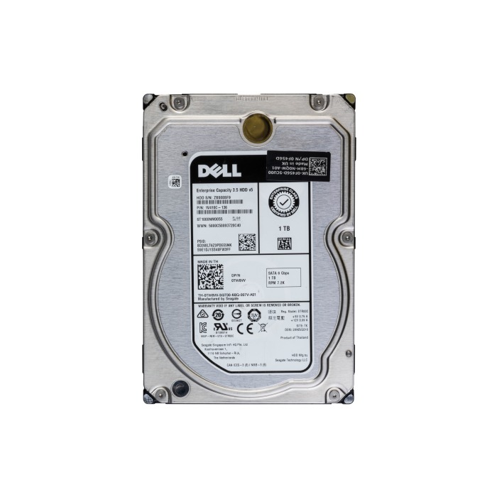 Festplatte Dell 1TB 7.2K HDD SATA 6G 3.5" 128MB TW8VV