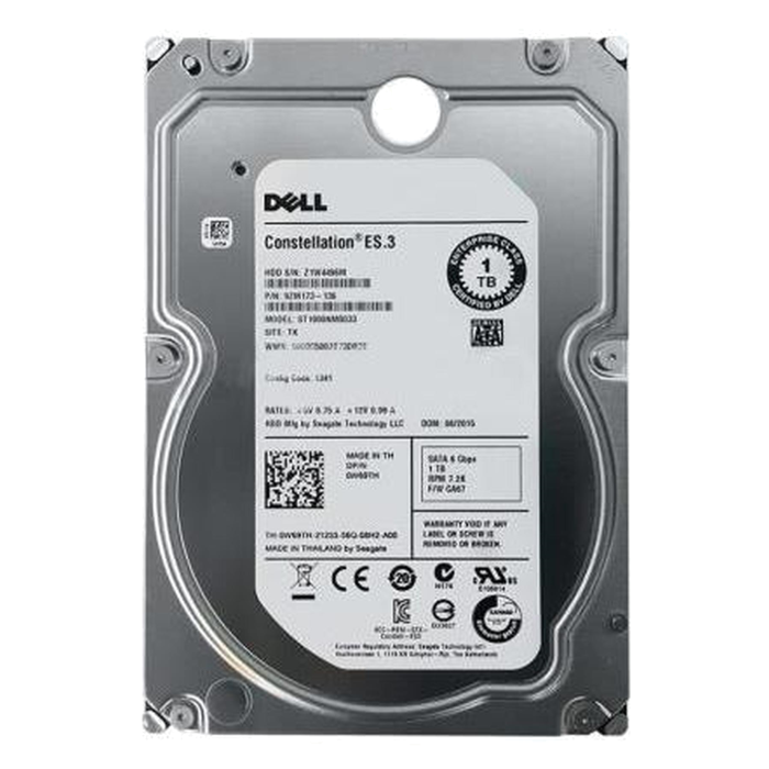 Festplatte Dell 1TB 7.2K HDD SATA 6G 3.5" 512n 128MB W69TH