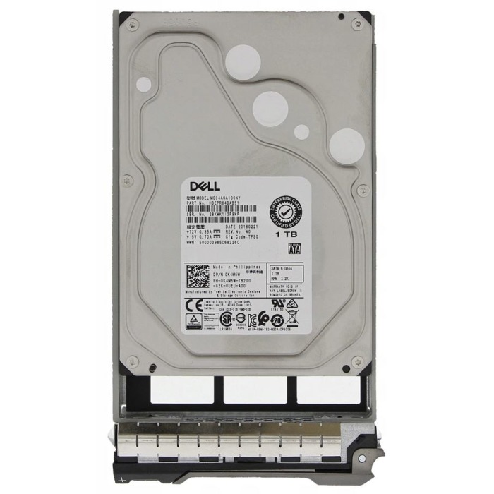 Festplatte Dell 1TB HDD SATA 6G 3.5" K4M5W