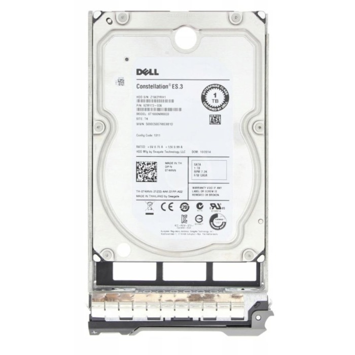 Festplatte Dell 1TB HDD SATA 6G 3.5" T4XNN