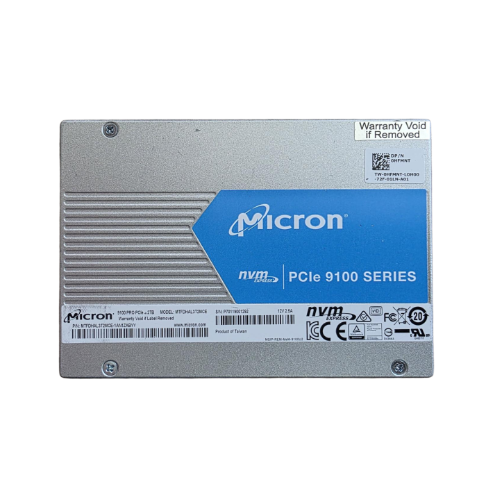 Festplatte Dell 3.2TB SSD NVMe PCIe 3.0x4 U.2 MLC HFMNT