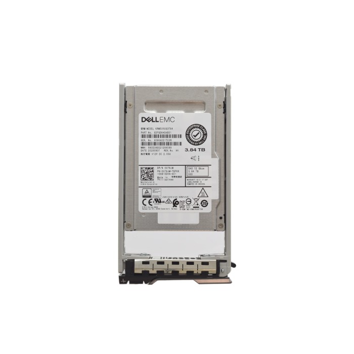 Festplatte Dell 3.84TB SSD SAS 12G 2.5" TLC MU X78JM