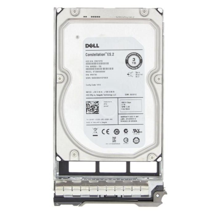 Festplatte Dell 3TB 7.2K HDD SAS 6G 3.5" 512n 64MB 91K8T