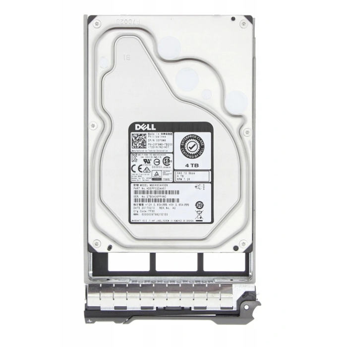Festplatte Dell 4TB 7.2K HDD SAS 12G 3.5" 512n 128MB 0F9W8