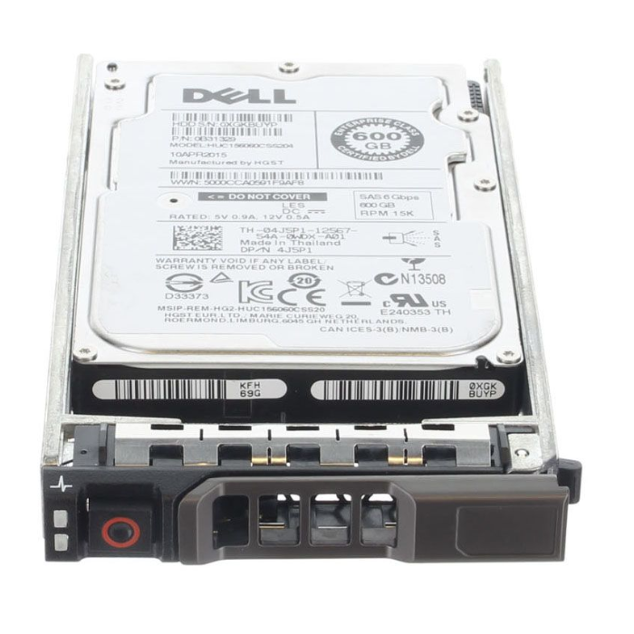 Festplatte Dell 600GB 15K HDD SAS 6G 2.5" 512n 128MB 4J5P1