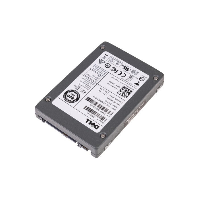Festplatte Dell 800GB SSD SAS 12G 2.5" MLC 512 989R8
