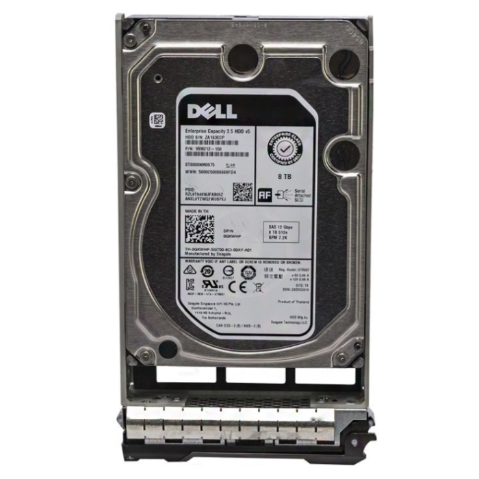 Festplatte Dell 8TB 7.2K HDD SAS 12G 3.5" 512e 256MB GKWHP