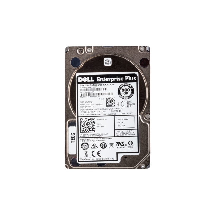 Festplatte Dell 900GB 10K HDD SAS 12G 2.5" 512n 128MB F4VMK-CMP+