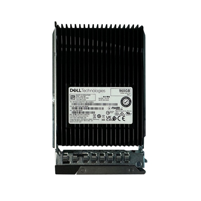 Festplatte Dell 960GB SSD NVMe PCIe 4.0x4 U.2 2.5" RI KXT48
