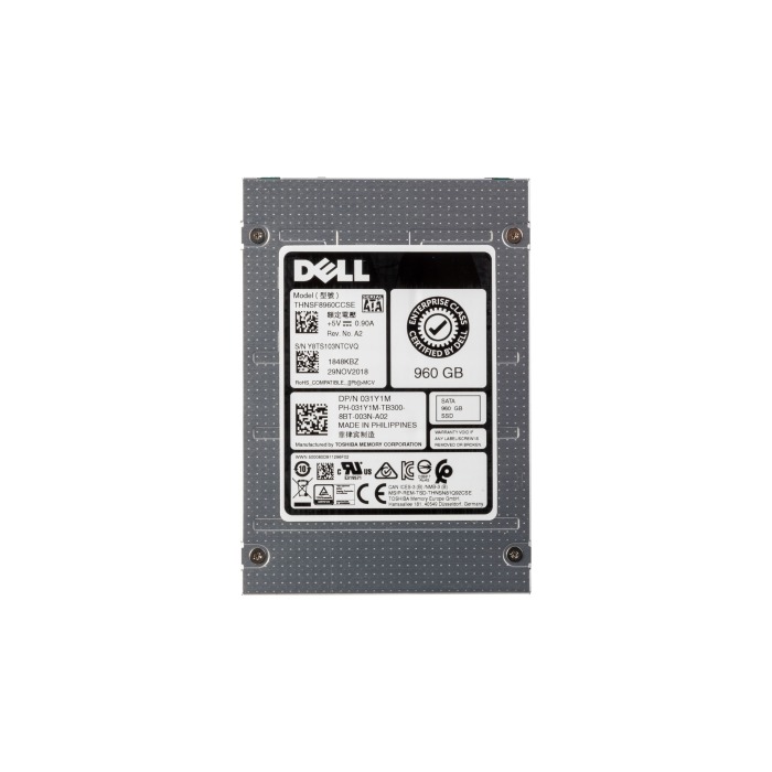 Festplatte Dell 960GB SSD SATA 6G 2.5" MLC RI 31Y1M