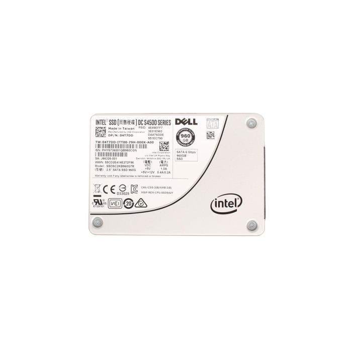 Festplatte Dell 960GB SSD SATA 6G 2.5" RI 4T7DD
