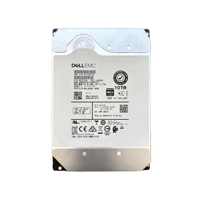 Festplatte Dell Compellent 10TB 7.2K HDD SAS 12G 3.5" 4KN 256MB XGYWN