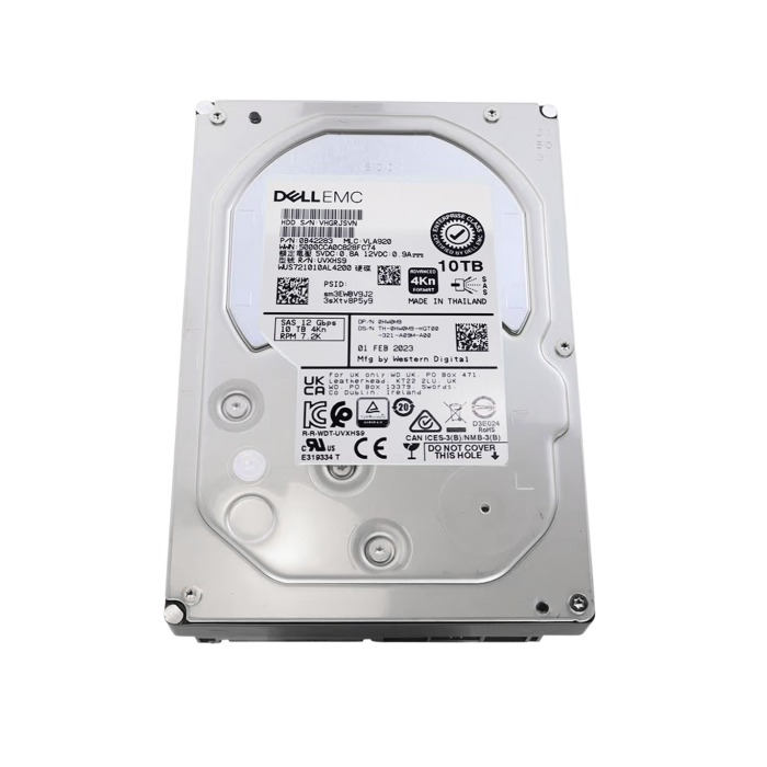 Festplatte Dell Compellent 10TB 7.2K HDD SAS 12G 3.5" HW0M9-CMP+