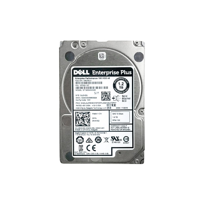 Festplatte Dell Compellent 1.2TB HDD SAS 12G 2.5" RWV5D-CMP+