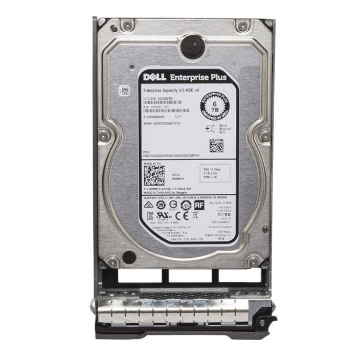 Festplatte Dell Compellent 6TB 7.2K HDD SAS 12G 3.5" 512e 256MB MM81X-CMP+