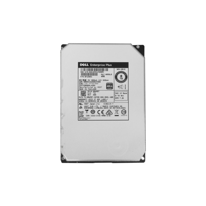 Festplatte Dell Compellent 8TB 7.2K HDD SAS 12G 3.5" 4KN RWM9T-CMPv