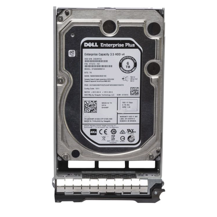 Festplatte Dell Equallogic 6TB HDD SAS 12G 3.5" HXN6P-EQL