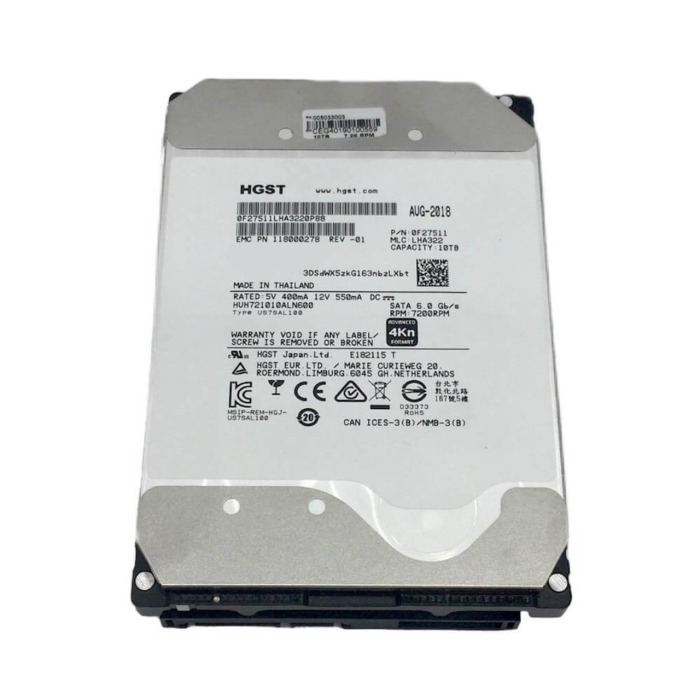Festplatte EMC 10TB 7.2K HDD SATA 6G 3.5" 4KN 256MB 118000278