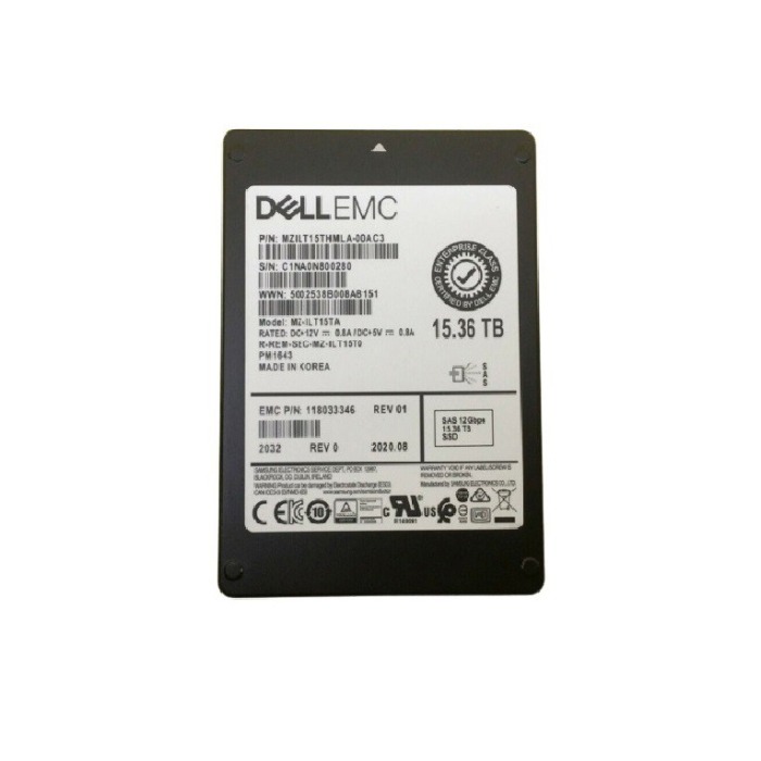 Festplatte EMC 15.36TB SSD SAS 12G 2.5" TLC 118033346