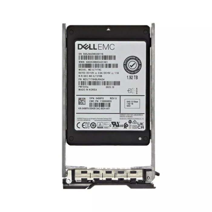 Festplatte EMC Compellent 1.92TB SSD SAS 12G 2.5" RI 498F8-CMPv
