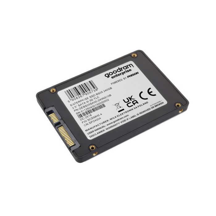Festplatte Goodram Enterprise 240GB SSD SATA 6G 2.5" RI GEBS05SA00-240NS10B