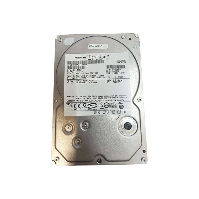 Festplatte Hitachi 1TB 7.2K HDD SATA 3G 3.5" 32MB 0F10402