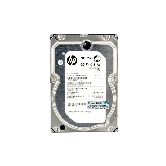 Festplatte HPE 2TB 7.2K SAS 6G 3.5" 128MB 695507-002
