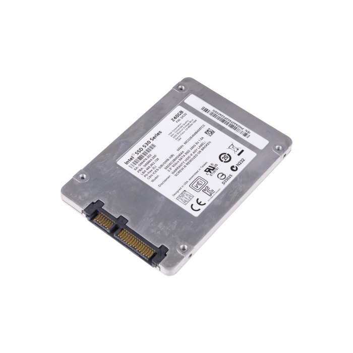 Festplatte Intel 240GB SSD SATA 6G 2.5" MLC MU AES-256 SSDSC2BW240A4