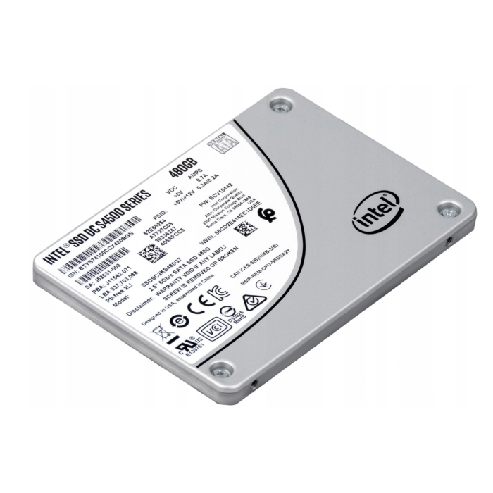 Festplatte Intel 480GB SSD SATA 6G 2.5" TLC SSDSC2KB480G7