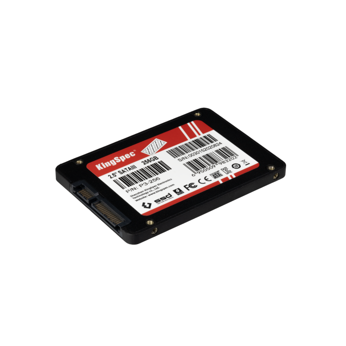Festplatte KingSpec 256GB SSD SATA 2.5" P3-256