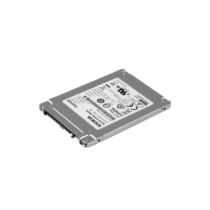 Festplatte Kioxia 1.92TB SSD NVMe PCIe 3.0x4 U.2 2.5" 3D TLC RI KXD51RUE1T92