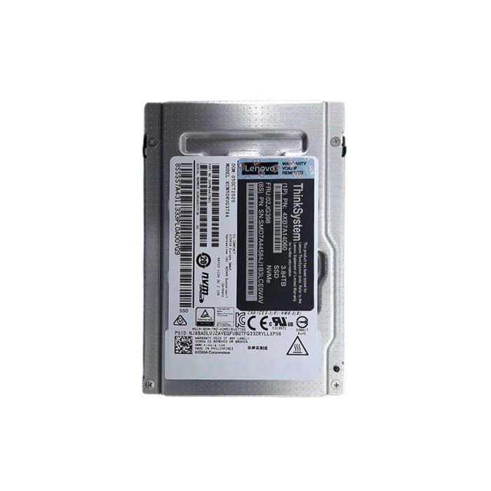Festplatte Lenovo 3.84TB SSD NVMe PCIe 3.0 U.2 2.5" RI 4XB7A14060