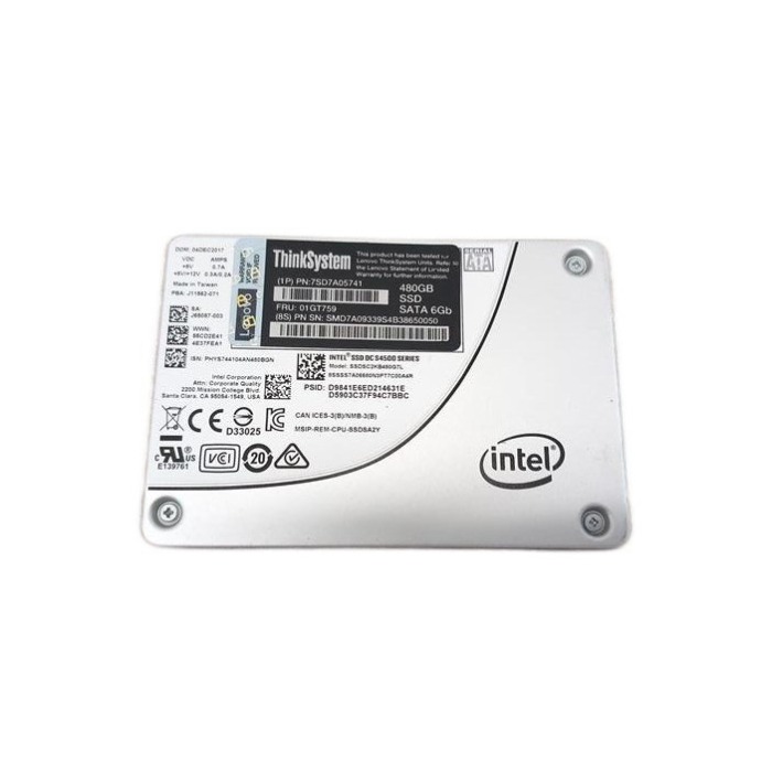 Festplatte Lenovo 480GB SSD SATA 6G 2.5" 7SD7A05741