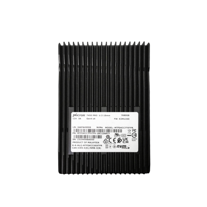 Festplatte Lenovo 7.68TB SSD NVMe PCIe 4.0 U.3 2.5" TLC MTFDKCC7T6TFR-1BC15ABYY