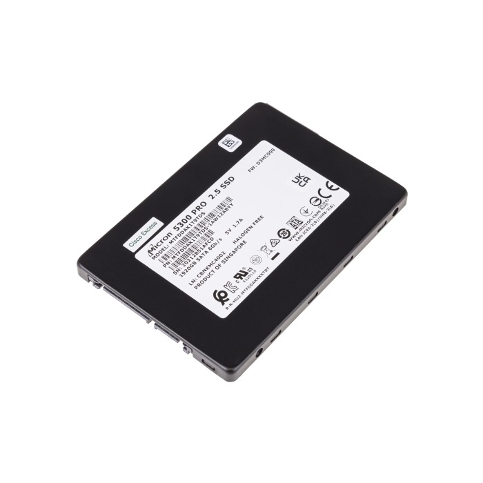 Festplatte Micron 1.92TB SSD SATA 6G 2.5" TLC RI AES-256 MTFDDAK1T9TDS-1AW1ZABYY